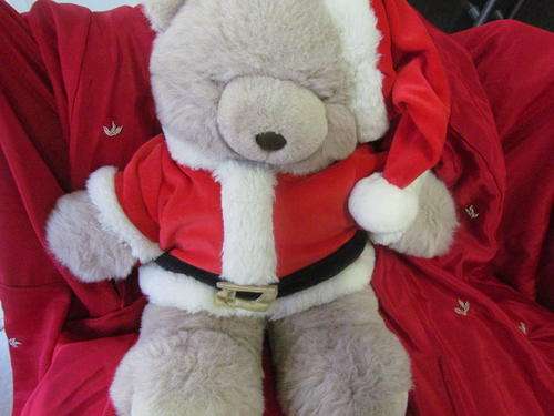 @hohoho@ A HUDGE CRISTMAS TEDDY!!