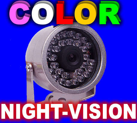 WIRELESS COLOUR, NIGHT VISION WATER PROOF CAMERA KIT + TRANSMITTER SYSTEM