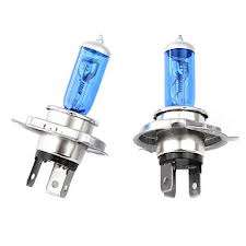 XENON SUPER WHITE H4 GLOBES (PAIRS)