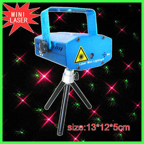 MINI LASER STAGE LIGHTING PROJECTOR WITH TRIPOD