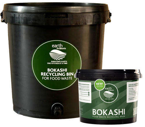 Make your own compost! Recycle your Food Waste with Earth Probiotic's Bokashi Starter Kit