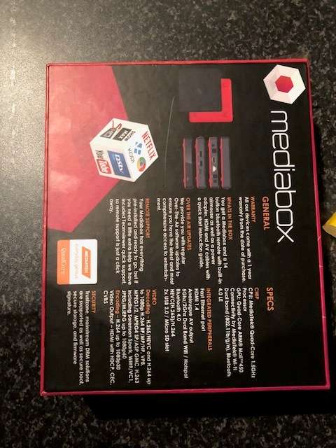 MediaBox MBX3 Media Player