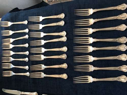 Birks Sterling Cutlery Set