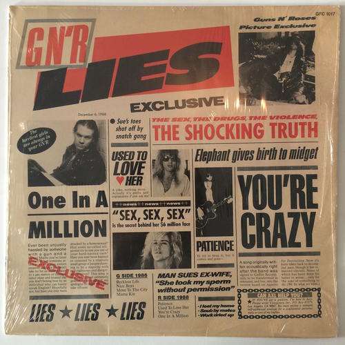 Guns n' Roses - G N'R Lies 1988 (LP)