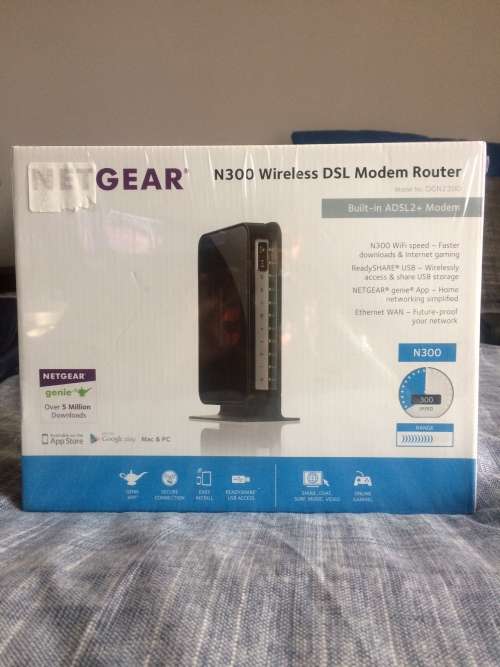 Netgear N300 Wireless DSL Modem router (DGN2200)