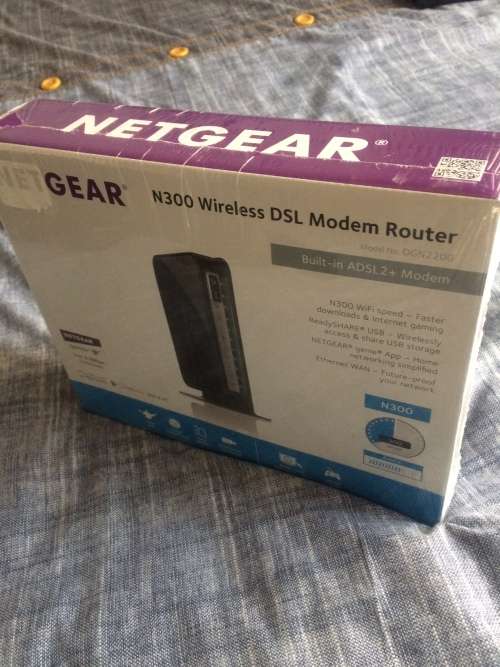 Netgear N300 Wireless DSL Modem router (DGN2200)