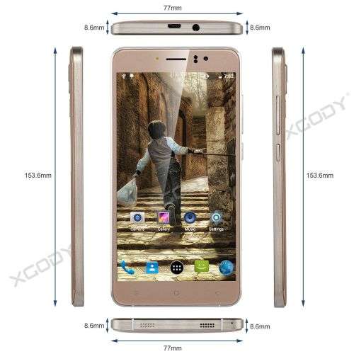XGODY BRAND NEW Smartphone Android 5.1 Quad Core