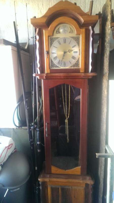 Solid blackwood Grandfather clock