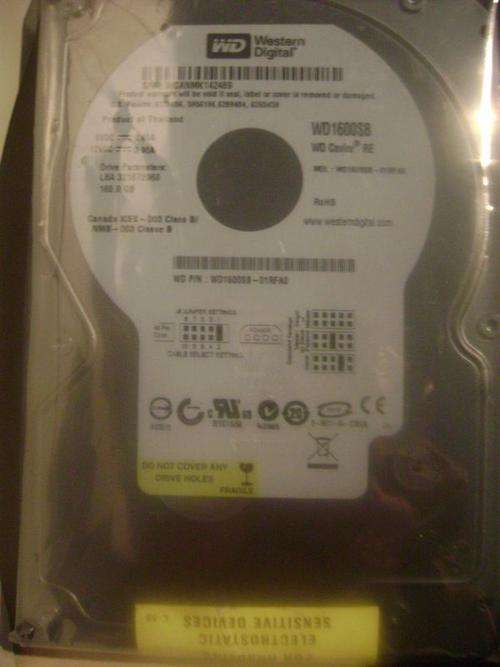 Western Digital 160 Gb IDE 7200RPM
