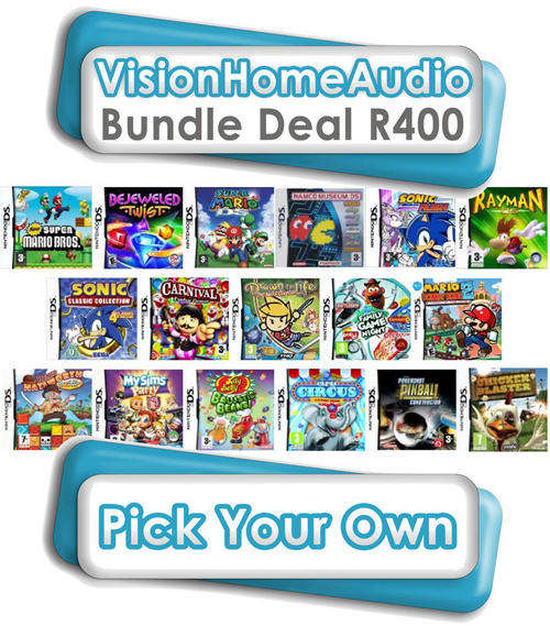 Create Your Own Bundle Deal: Any 2 Games For Only R400.00 (Nintendo DS: Arcade & Platform) New