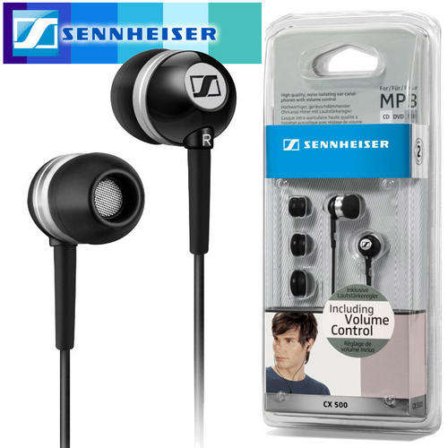 Sennheiser CX 500: Precision Noise Isolating Earphones (Black): Brand New (Sealed) Special Offer