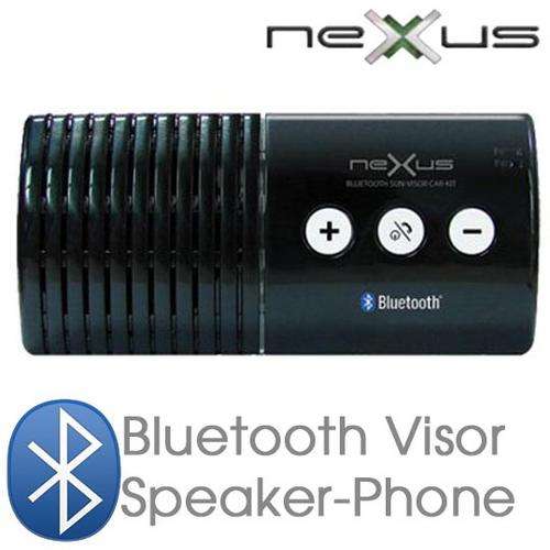 Nexxus Drive Clear Pro: Bluetooth Visor Speaker-Phone (Hands Free): Brand New (Sealed)