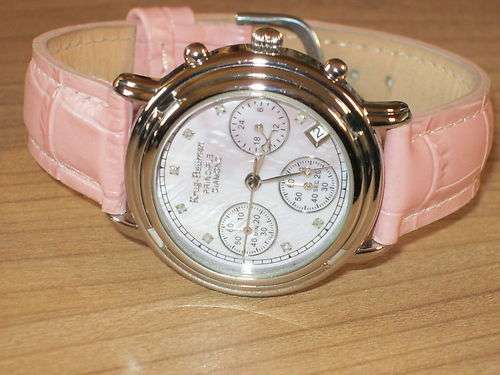 KRUG BAUMEN "PRINCIPAL DIAMOND" LADIES SWISS WRIST WATCH