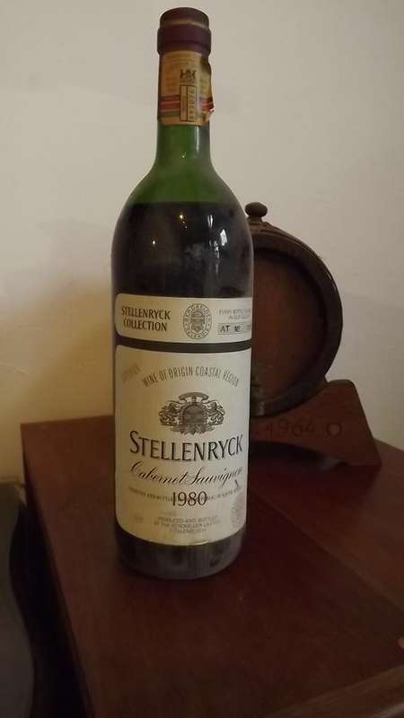1980 STELLENRYK CABERNET SAUVIGNON