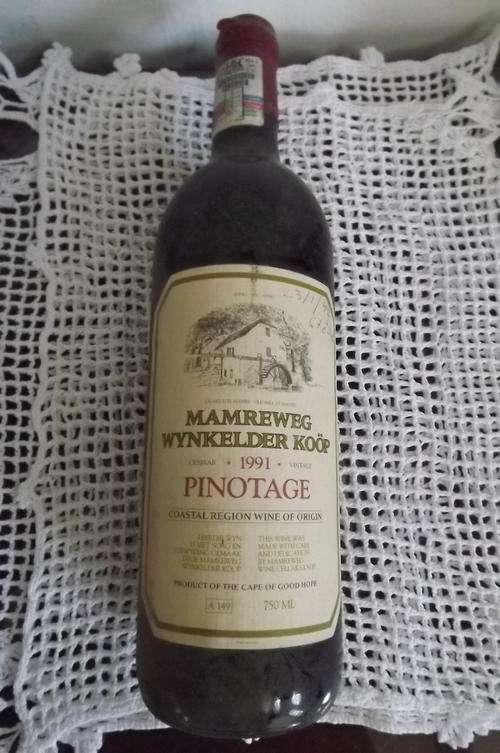 1991 MAMREWEG PINOTAGE