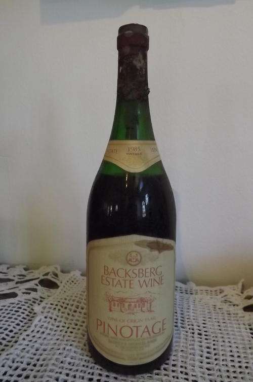 1985 BACKSBERG ESTATE WINE PINOTAGE