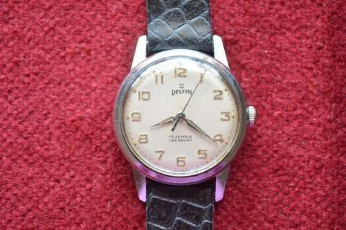 Mens Delfin swiss made 1960's watch