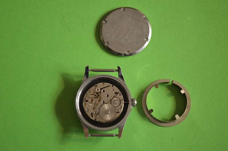 WEGA SWISS MILITARY WATCH 1945-50 with new leather strap