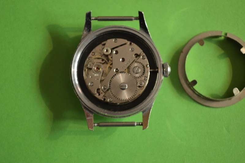 WEGA SWISS MILITARY WATCH 1945-50 with new leather strap