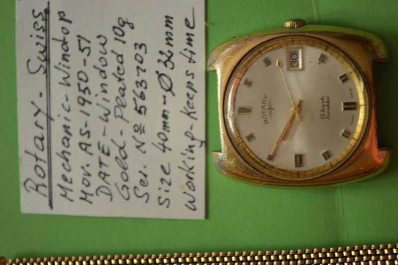 Rotary Swiss Mechanical watch with 2 straps $$$REDUCED$$$