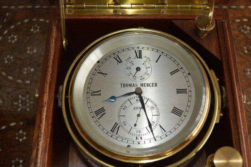 Thomas Mercer Marine Chronometer "The world's Finest Chronometers" Investment piece