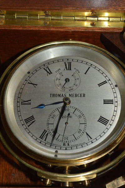 Thomas Mercer Marine Chronometer "The world's Finest Chronometers" Investment piece
