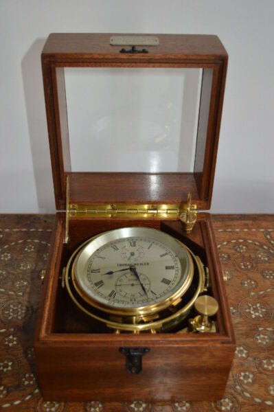 Thomas Mercer Marine Chronometer "The world's Finest Chronometers" Investment piece