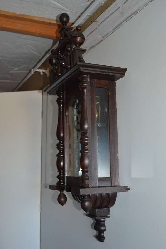Junghans Regulator wall clock ca 1890