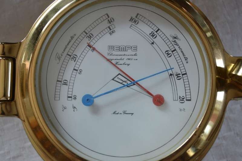 Wempe Chronometerwerke Nautik Naval Clock-Comfortmeter CW100003
