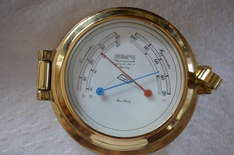 Wempe Chronometerwerke Nautik Naval Clock-Comfortmeter CW100003
