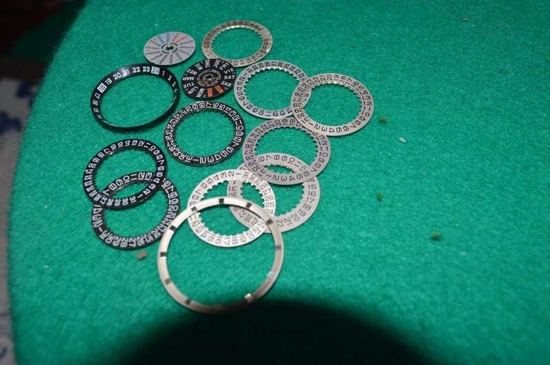 Usefull SEIKO spares date rings for the keen watchmaker and Seiko enthusiast