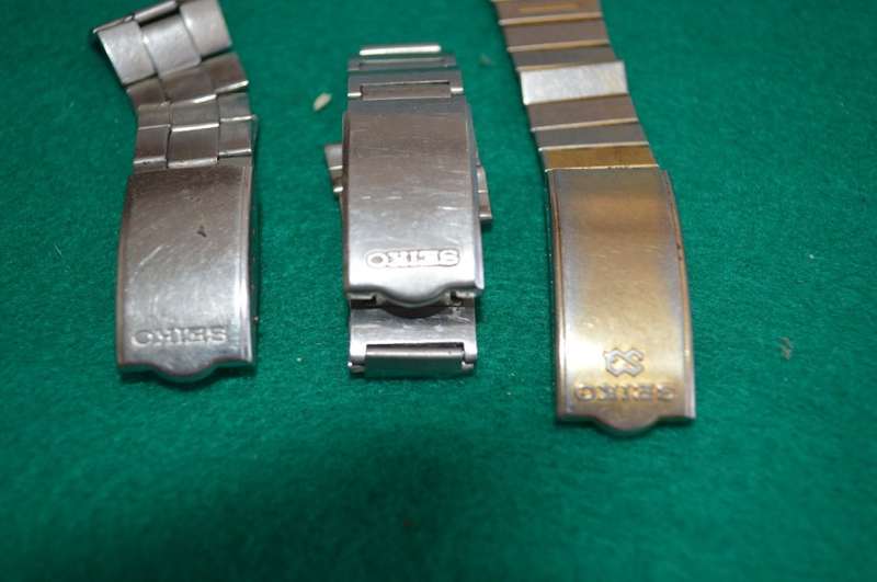 Usefull SEIKO watch strap buckles