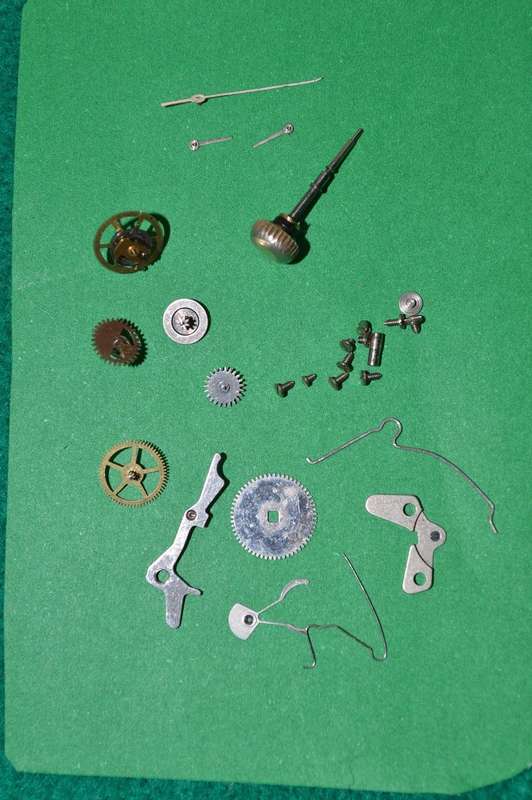 Usefull SEIKO chrono 6138-8020  35 15 55 needs assembly
