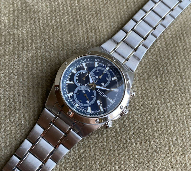 Citizen WR100 Chronograph divers watch