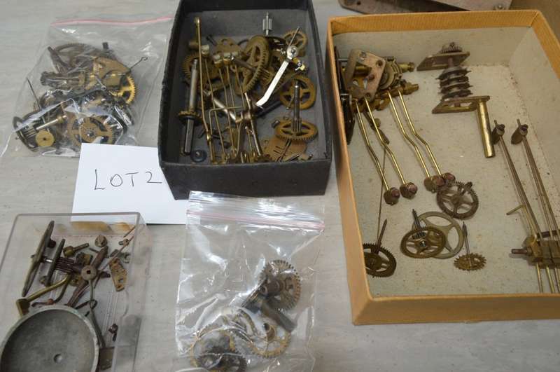 Clock spares lot 2