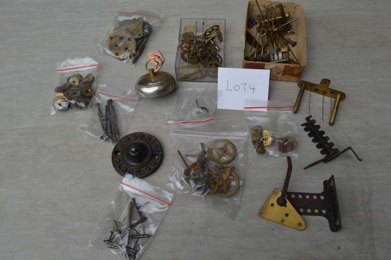 Clock spares lot 4