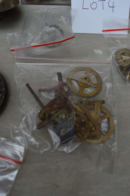 Clock spares lot 4