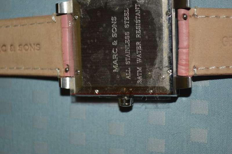 Lovely Marc and son pink ladies watch quartz- germany