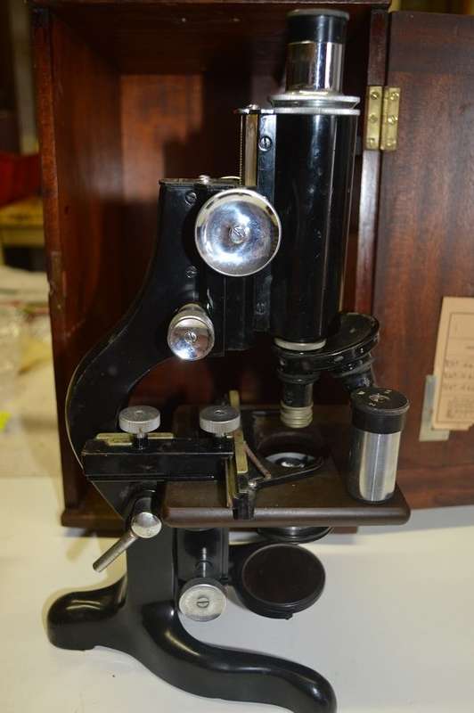 Vintage Watson and sons  brass Microscope