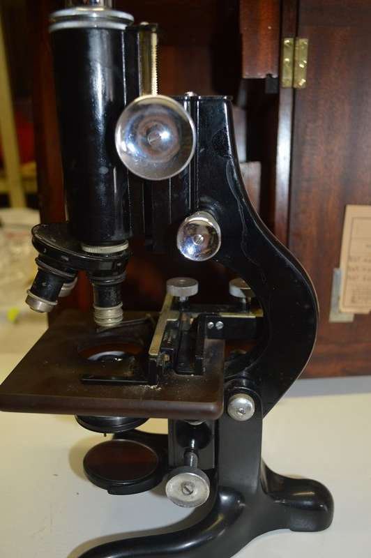 Vintage Watson and sons  brass Microscope