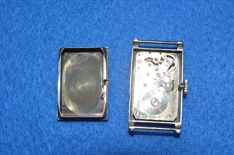 Atlantic lever 4 jewel swiss made vintage watch