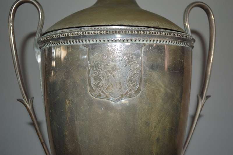 Rare 2 tap English Sheffield  silver plated Victorian Samovar (Adams style) 60cm##