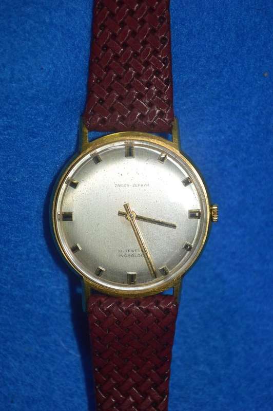 Zaigor Zephyr Swiss 17 Jewels incabloc mens watch