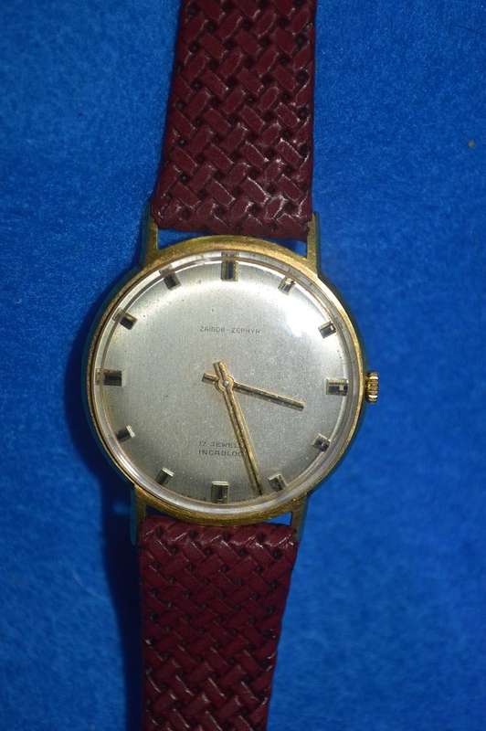 Zaigor Zephyr Swiss 17 Jewels incabloc mens watch
