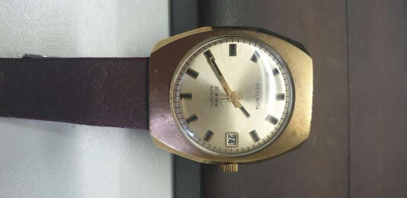 Lovely Sekonda (USSR) 30 Jewel mens art deco watch