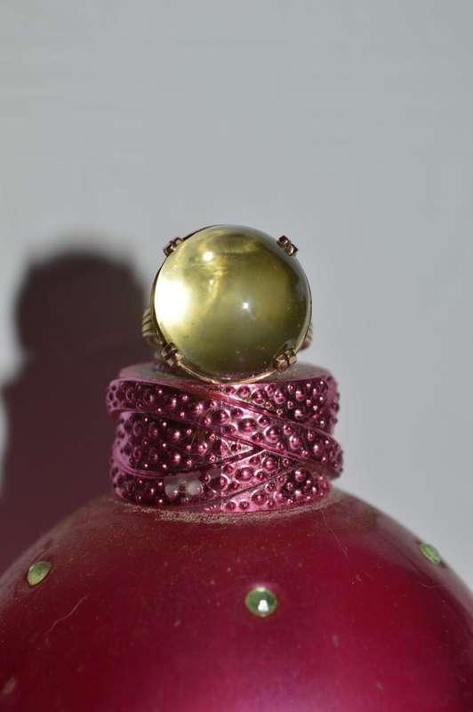 9ct gold large Jayem ladies ring