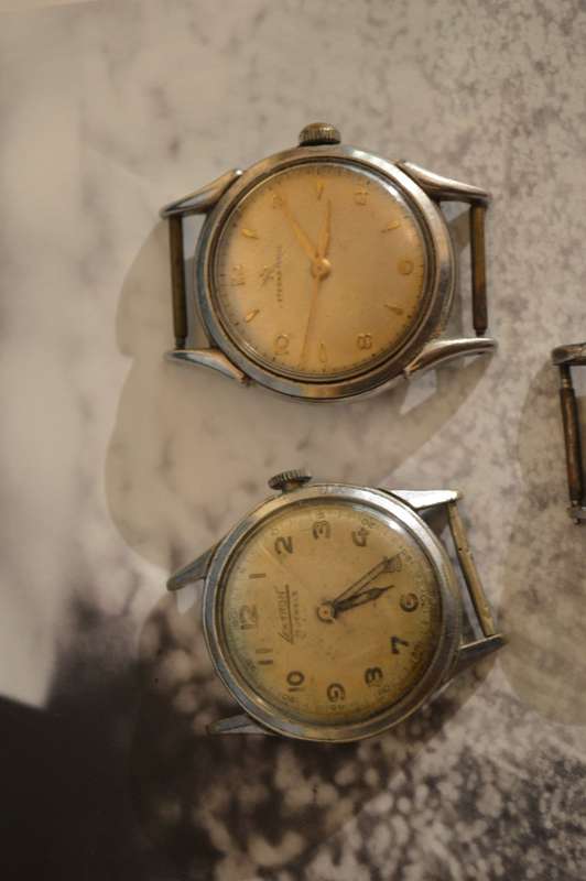 3 Vintage  watches ETERNA, LEKTRON, RALCO