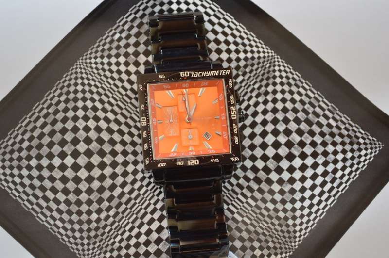 German Marc and Sons Men`s large Tachymeter chronograph  watch nos top Quality