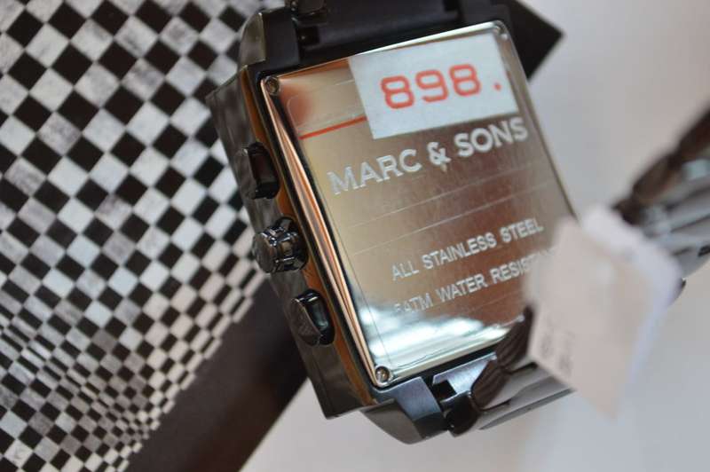 German Marc and Sons Men`s large Tachymeter chronograph  watch nos top Quality