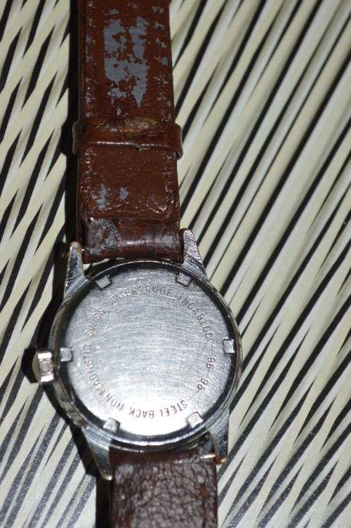 Rotary 17 Jewel Incabolc with sub second dial very nice